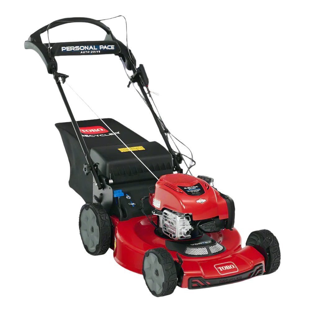 1cc89df1-0202-406a-8cea-a1cd04be8a9c.jpeg Toro 22 in. Recycler SmartStow Electric Lawn Mower - Image 1