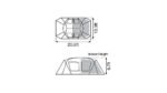 Snow Peak Land Lock Shelter Tent - Image 6