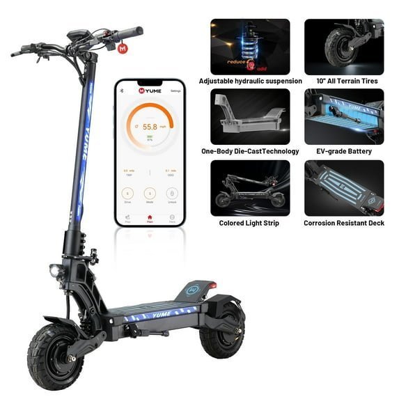 M-YUME-SCOOTER-Hawk-Dual-Motor-Electric-Scooters-for-Adults-2400W-43MPH-43Miles-Long-Rang-E-Scooter_b214d5dc-88ee-44cd-aa25-e5249c75b4fe.bd29fe8970338921ebc9a0a63d19490a.jpg M YUME SCOOTER Hawk Dual Motor Electric Scooters for Adults 2400W 43MPH 43Miles Long Rang E-Scooter - Image 1